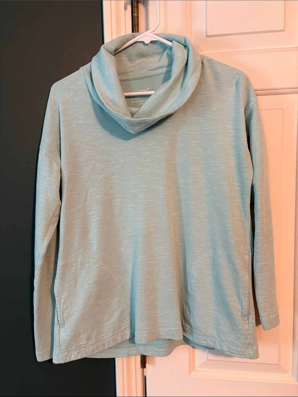 Pure Jill Double-faceWomen's Cowl Neck Top
